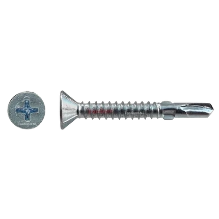 Zelfborende schroef - vleugelteks - 6,3 x 38mm - per stuk