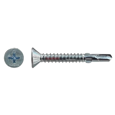 Zelfborende schroef - vleugelteks - 6,3 x 38mm - per stuk