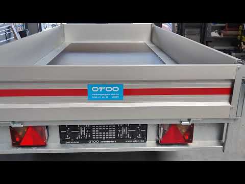 Plateau - dubbelas - 260x150cm - 750KG