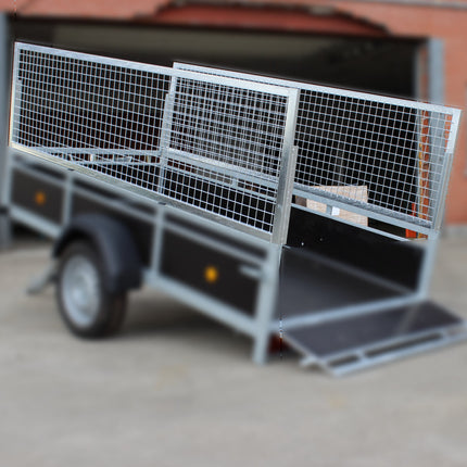 Leaf racks - height 70cm - for model 258x130 - VDM Trailers - Weytens